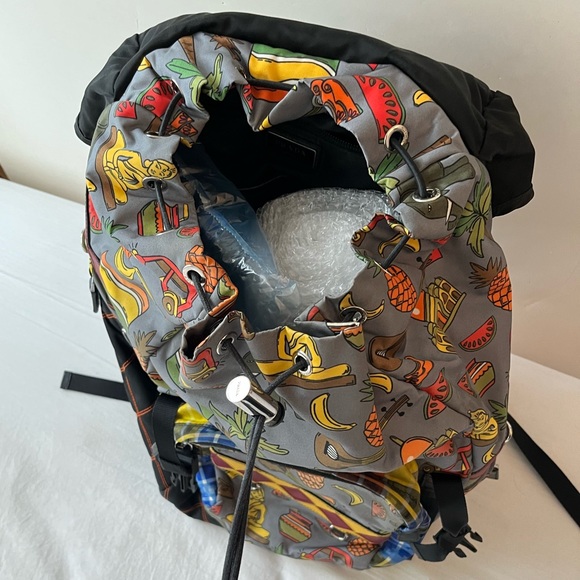 Prada Back Pack Quilted, Nylon, Spring 2017, Multicolor Print - Picture 10 of 16